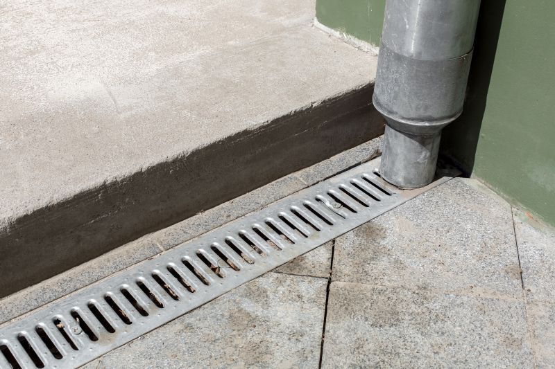 Sidewalk Drainage Installation in Tuscaloosa, AL