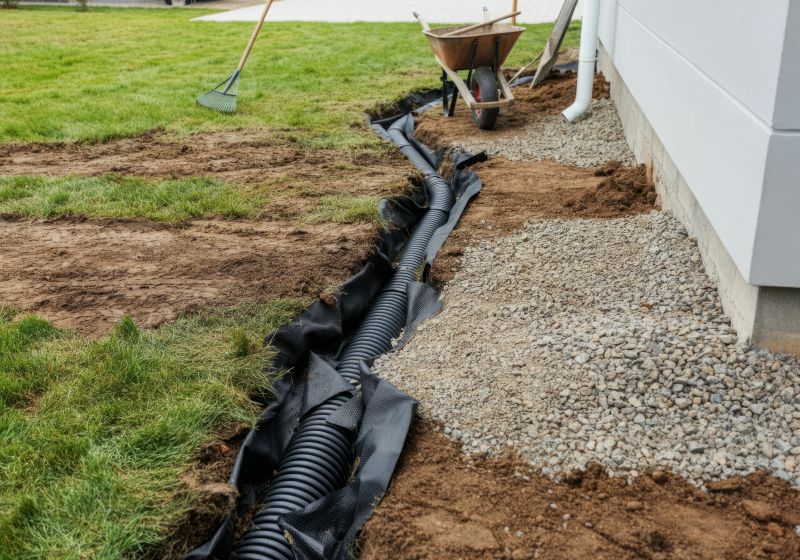 Yard Drainage Installation